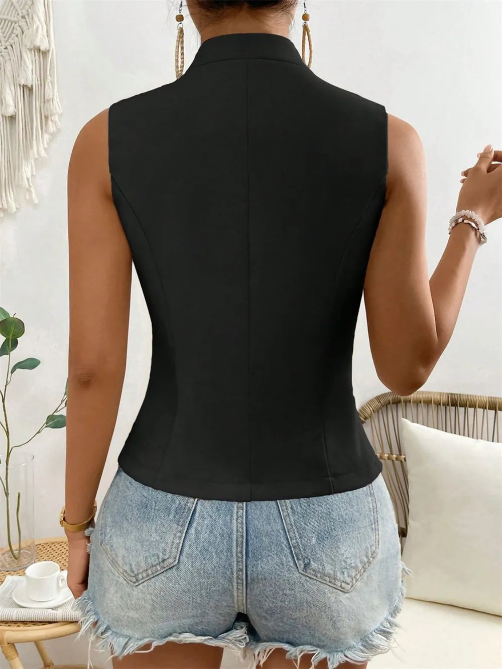 Button Down Vest Coat (11)