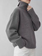 Turtleneck Dropped Shoulder Sweater (51)