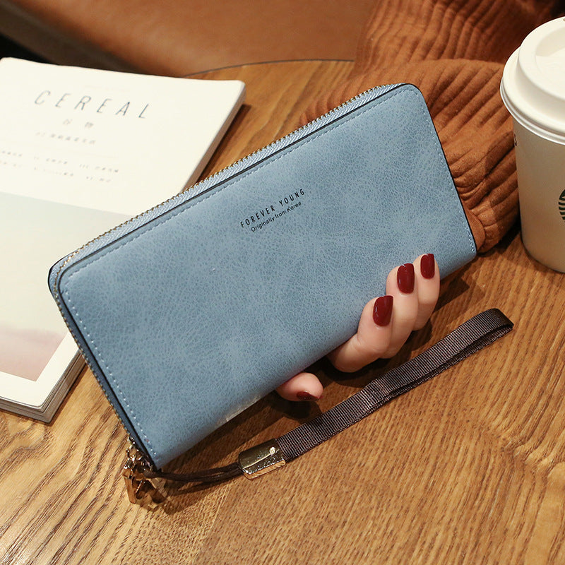 Maude Vegan Faux Leather Clutch variant CJBHNSNS06681-Blue