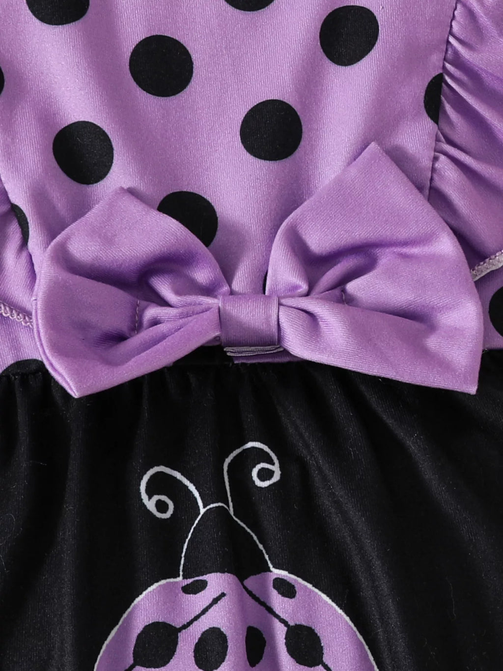 Children's Ruffled Top Pants Set Headband (8)