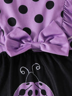 Children's Ruffled Top Pants Set Headband (8)