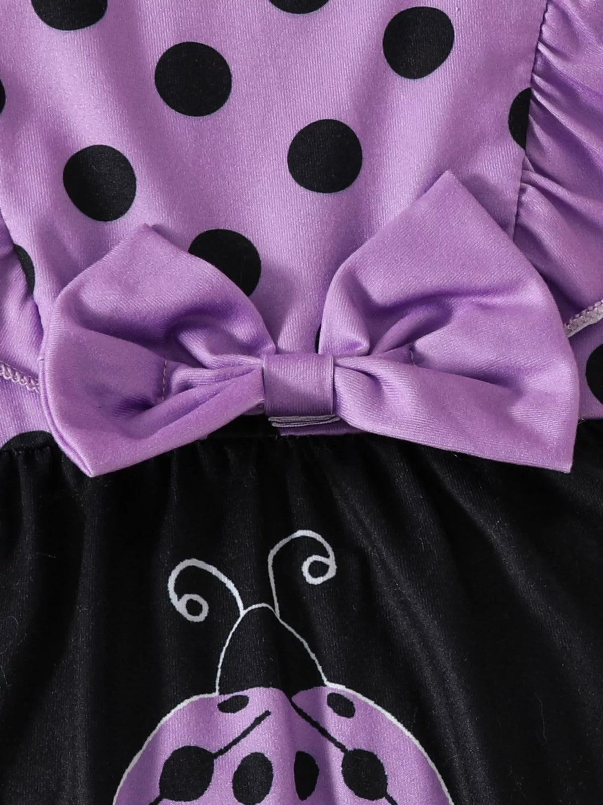 Children's Ruffled Top Pants Set Headband (8)