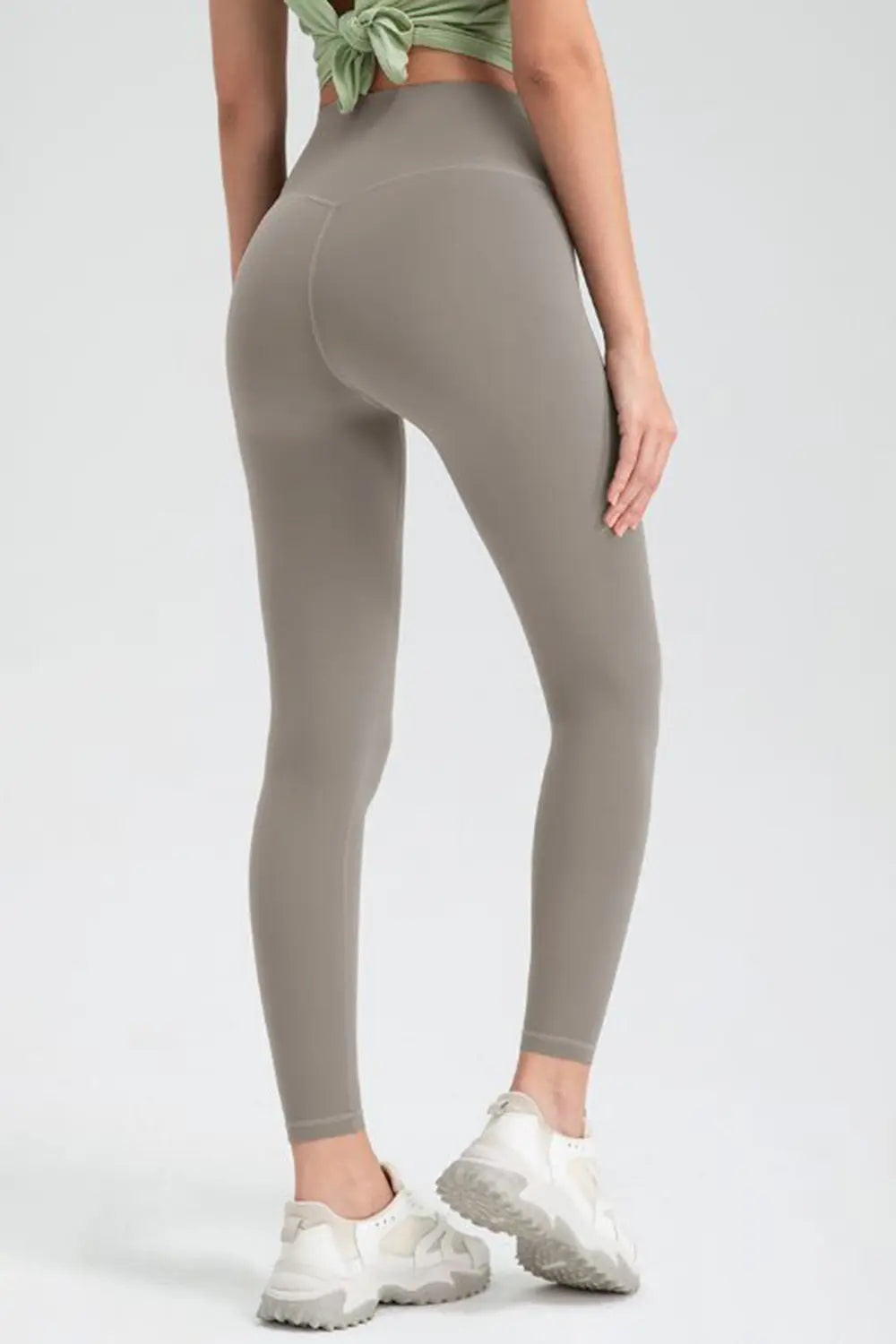 Wide Waistband High Waist Sport Leggings (6)