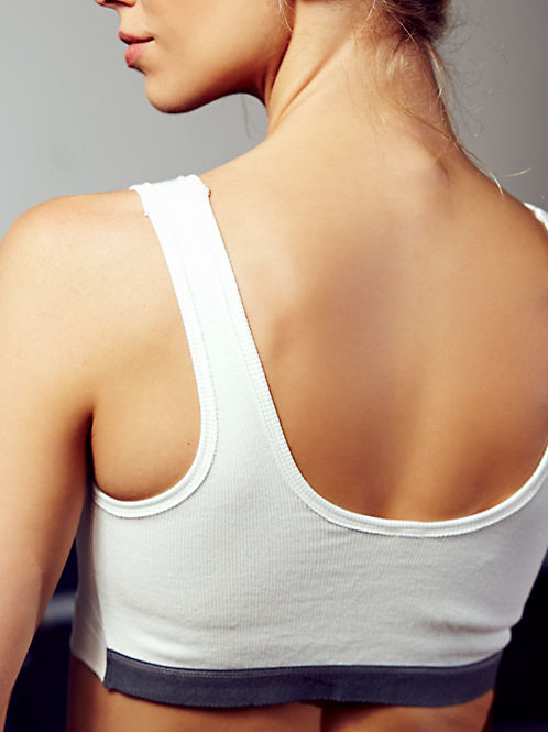 Solid Color Sports Bra photo 2
