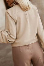 Button Up Round Neck Long Sleeve Shirt (10)
