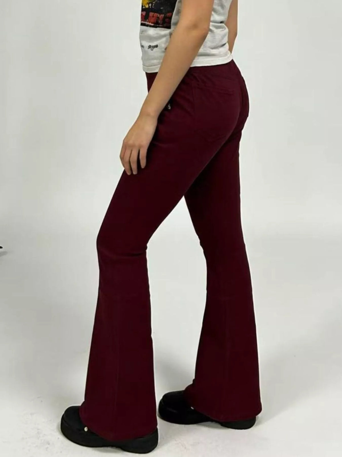 High-waisted Flare Jeans (15)