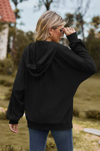 Cable-knit Long Sleeve Hooded Jacket (24)