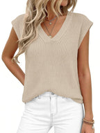 V-neck Sweater Vest (5)