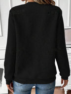 Textured Quarter-zip Sweatshirt (4)