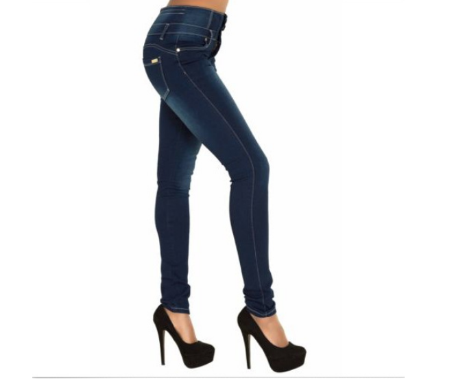 Europe High Waist Slim Jeans photo 5