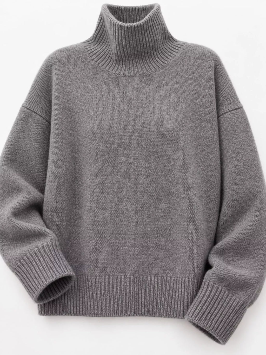Oversized Turtleneck Wool Sweater (31)
