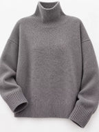 Oversized Turtleneck Wool Sweater (31)