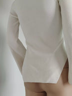 Ribbed Knit Sweetheart Neckline Sweater (5)