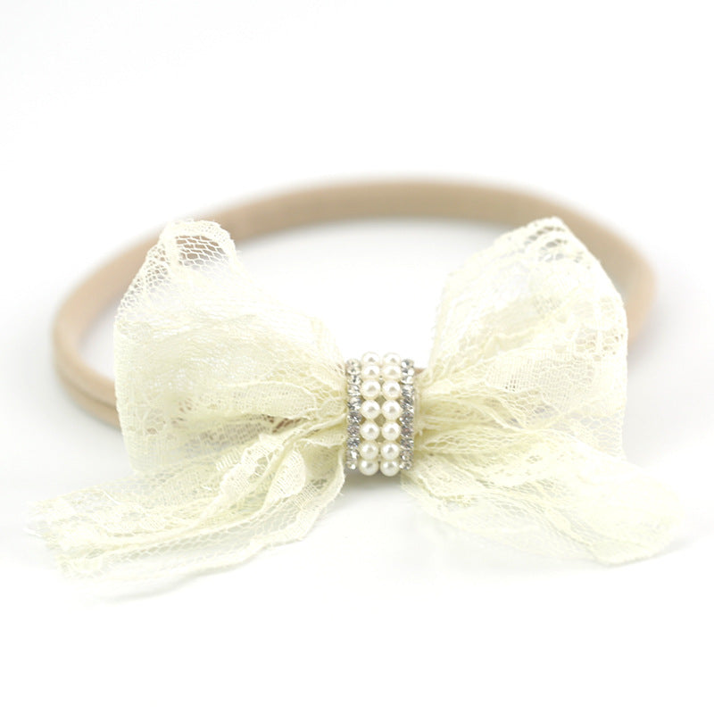 Lace Bow Headband Hair Band photo 8