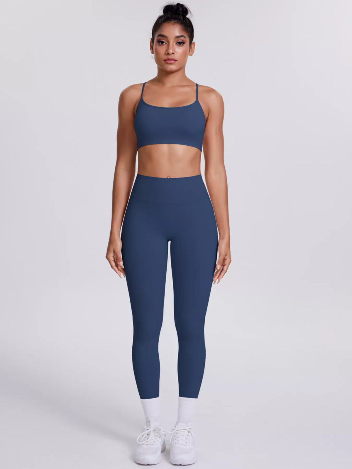 Criss-cross Back Cami Leggings Active Set (23)