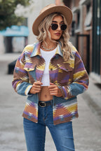 Printed Collared Neck Jacket (15)