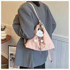 Large Capacity Spring Shoulder Bag Texture photo 6