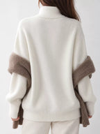 Turtleneck Dropped Shoulder Sweater (32)