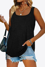 Curved Hem Square Neck Tank (17)