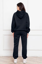 Drop Shoulder Long Sleeve Hoodie Pants Set (6)