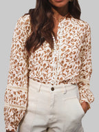Floral Button Down Long Sleeve Shirt (17)