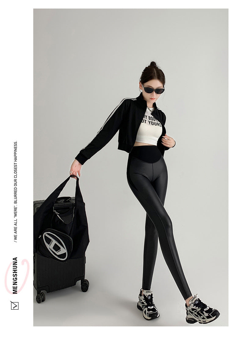 Autumn Winter Velvet Leggings photo 4