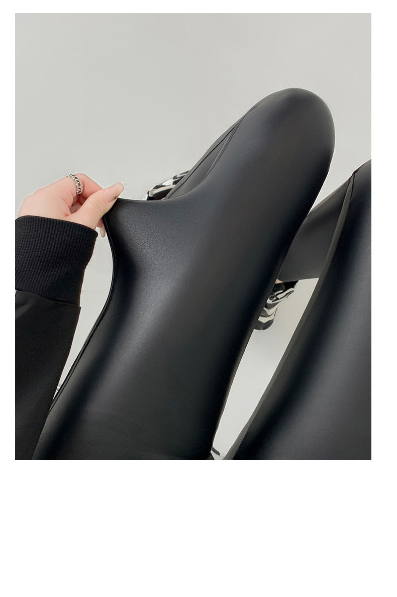 Autumn Winter Velvet Leggings photo 5