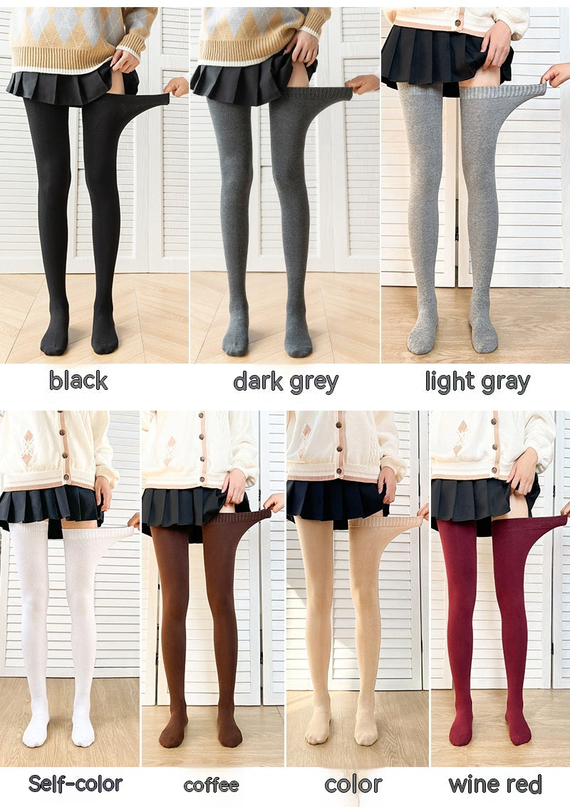Lengthened Overknee Cotton Socks photo 11
