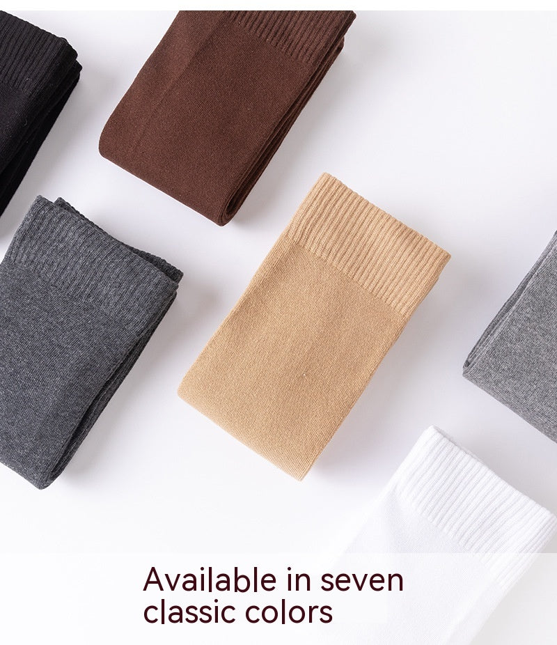 Lengthened Overknee Cotton Socks photo 15