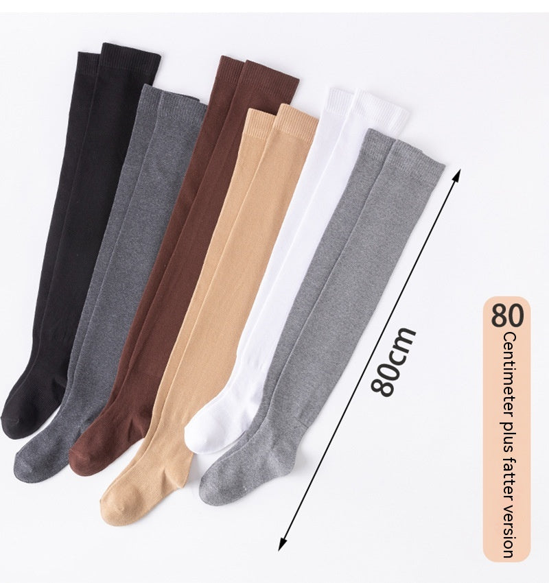 Lengthened Overknee Cotton Socks photo 19