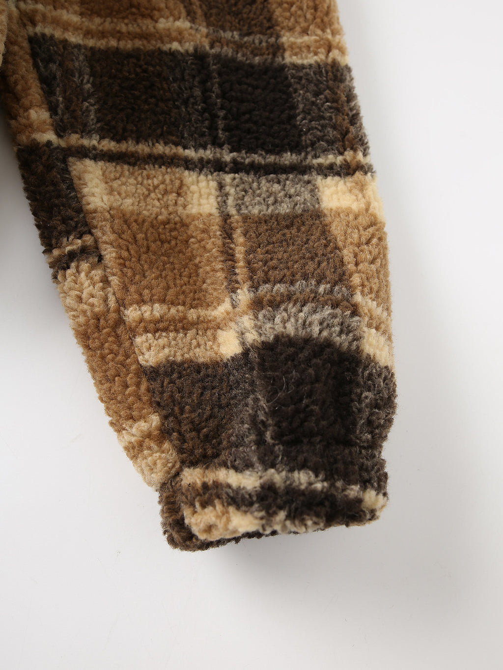 Checked Lamb Wool Sweater photo 3