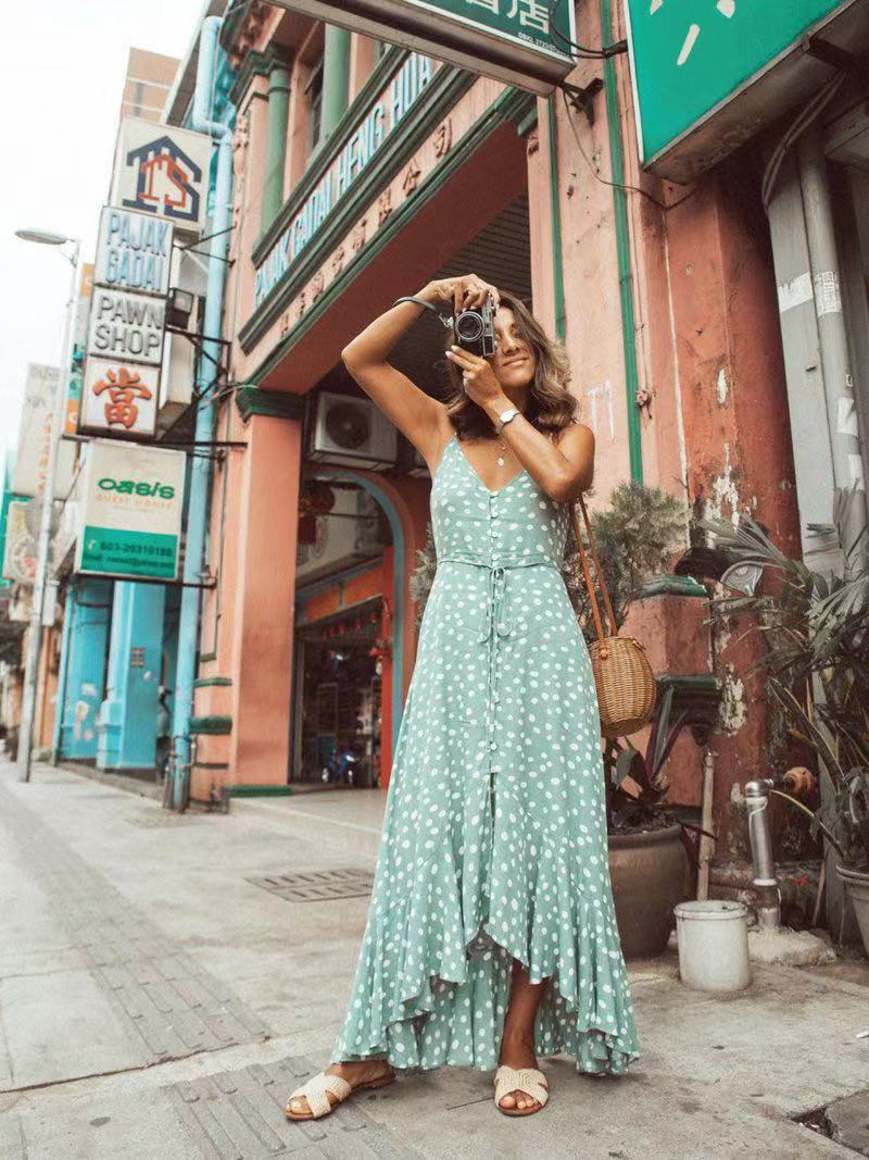 Polka Dot Ruffle Dress photo 2
