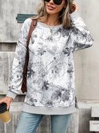 Camouflage Print Crewneck Sweatshirt (9)