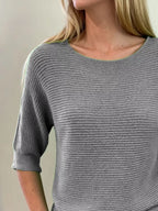Full Size Ribbed Knit Round Neck Sweater Plus (6)