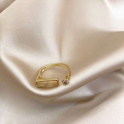 Vintage Design Zircon Marble Ring (10)