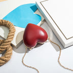 Red Heart-shaped Shoulder Bag Lover Chain photo 1