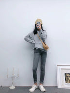 Brushed Skinny Jeans photo 6