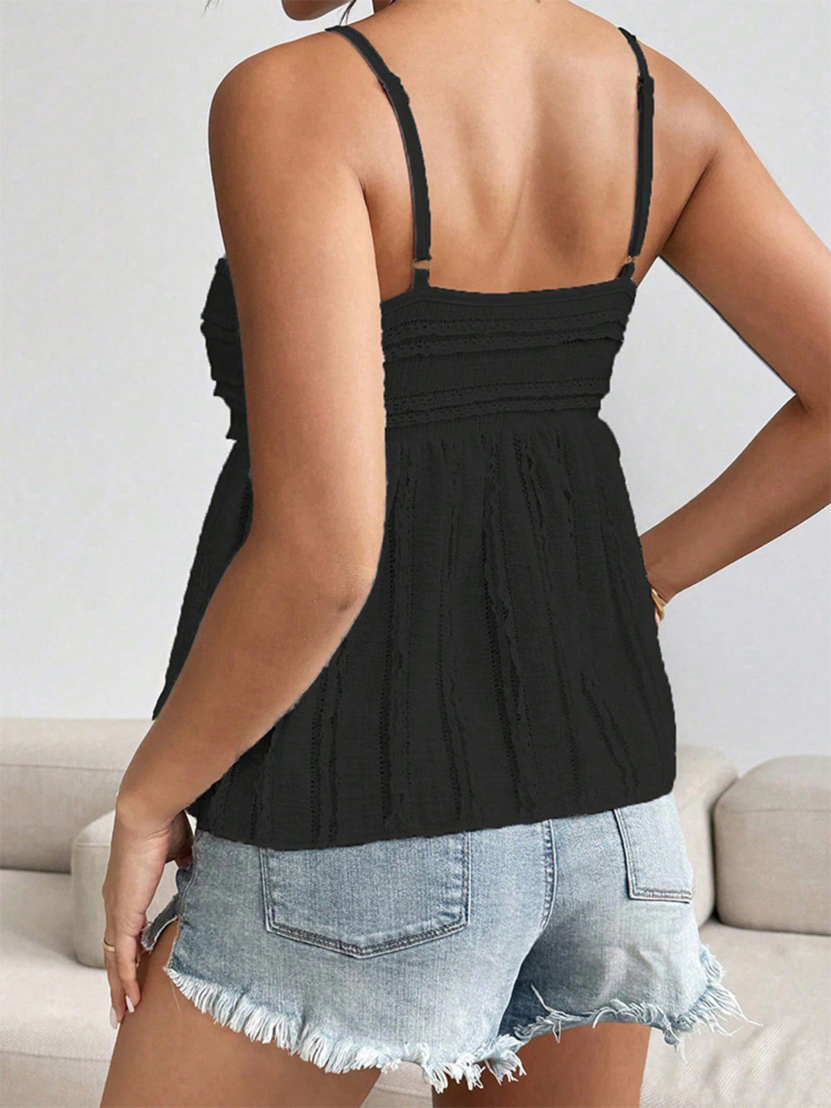Textured Sweetheart Neck Cami (27)