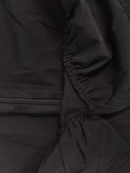 Puff Sleeve Tie Front Slit Midi Dress (13)