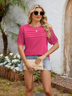 Round Neck Short Sleeve T-shirt