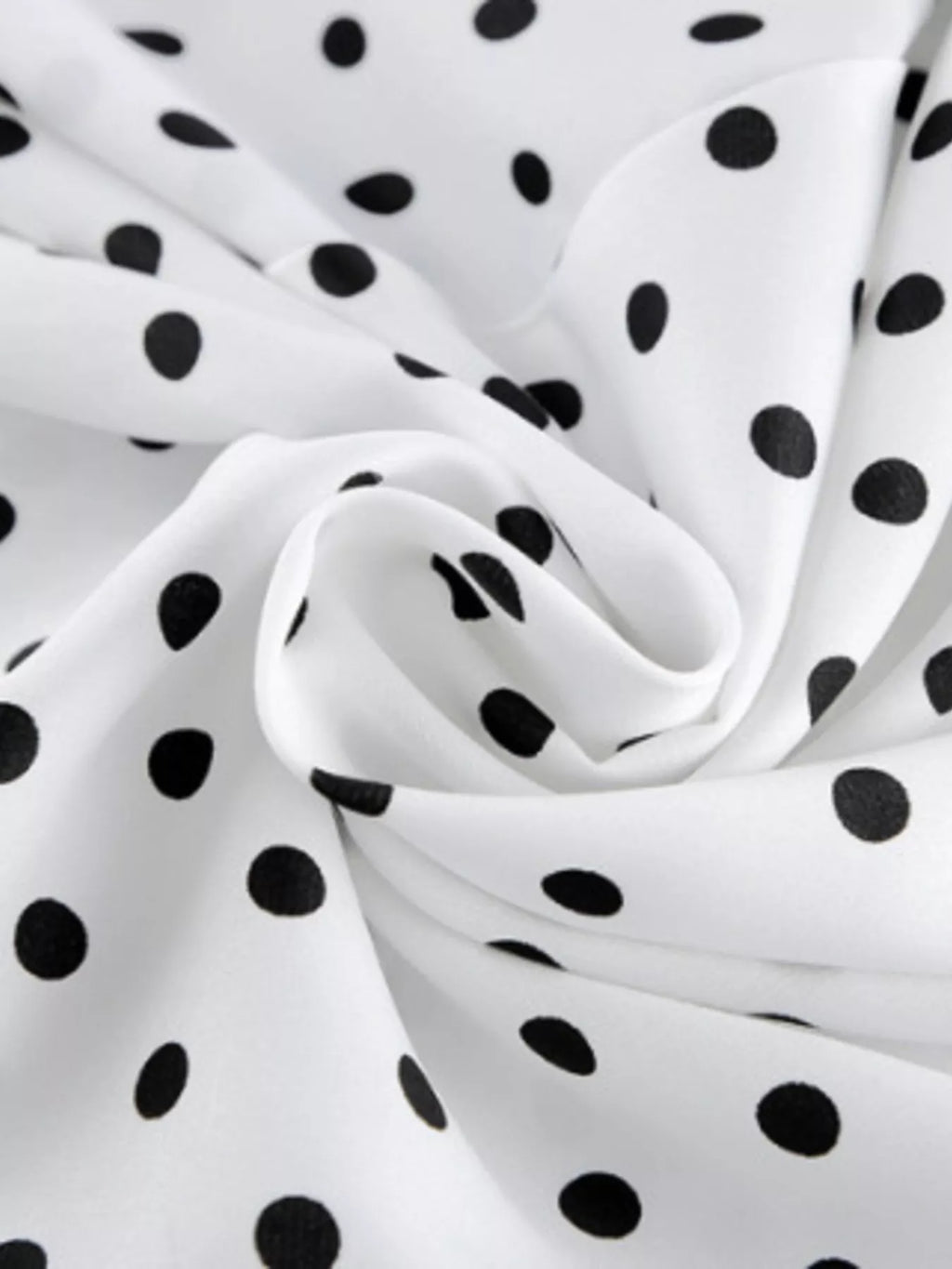 Polka Dot Mermaid Maxi Skirt (9)