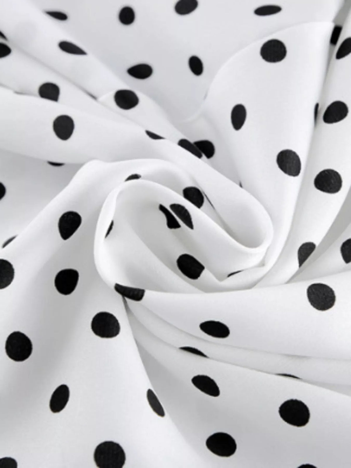Polka Dot Mermaid Maxi Skirt (9)