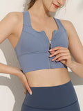 Full Size Front-zip Active Tank Plus