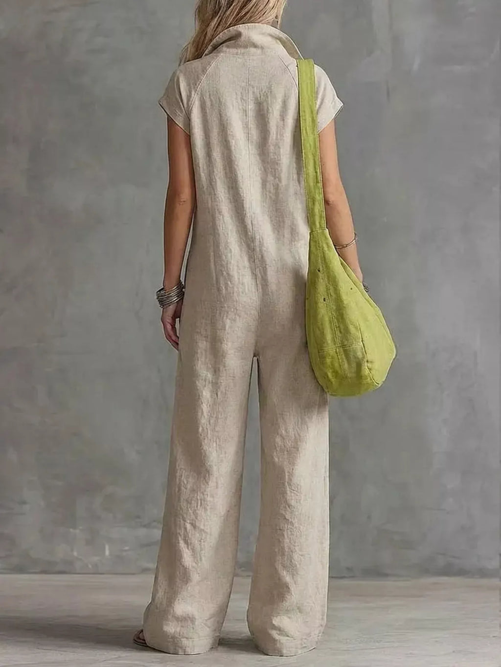 Full Size Zip Front Sleeveless Jumpsuit Plus (12)