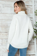 Half Zip Long Sleeve Knit Top (7)