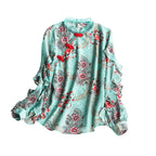 Silk Print Top photo 1