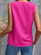 Ruffled V-neck Tank (6)