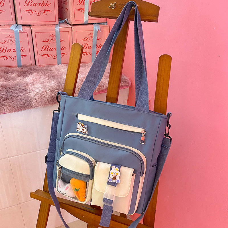 Large Capacity Japanese Cute Messenger Shoulder Bag photo 3