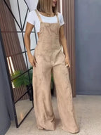Full Size Vintage Wash Wide Leg Denim Overalls Plus (8)
