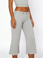 Mid Rise Capris Pants (18)
